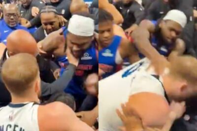 VIDEO: Fan POV Of Massive Fight Between Pistons-Timberwolves That Went Into The Stands Was Scary, 7 Players Ejected