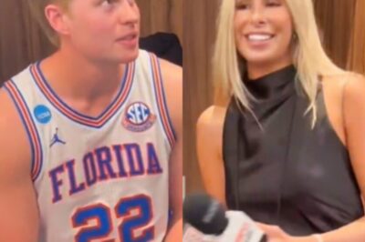 Florida Gators Star Bennett Andersen Fell In Love With Student Reporter In The Middle Of His Interview, And It Was All Caught On Camera